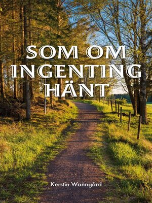 cover image of Som om ingenting hänt